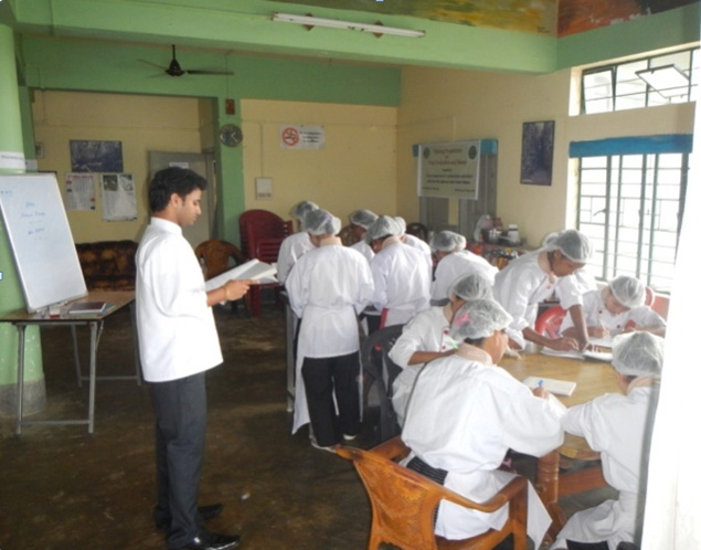 Food production, bakery and patisserie training programme at Baghmara