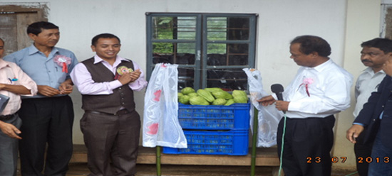 Squash Week organised by the District Basin Development Unit, West Khasi Hills at Laitkseh and Marngor Villages