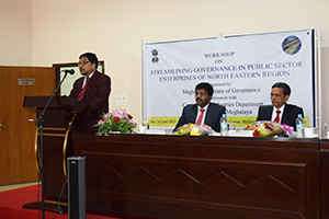 Workshop held in the city on Public Sector Enterprises governance in the North East